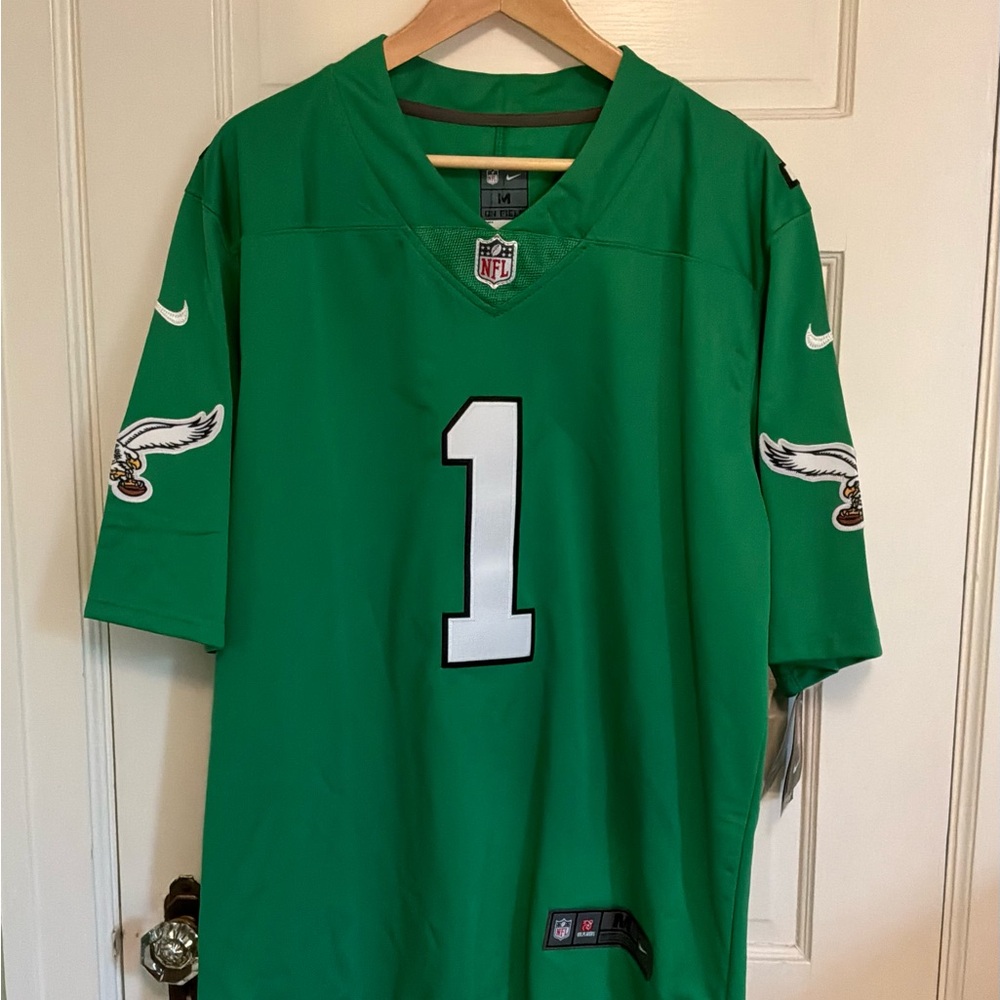 Nike NFL Jalen Hurts Philadelphia Eagles Kelly Green Limited Stitched Jersey - M